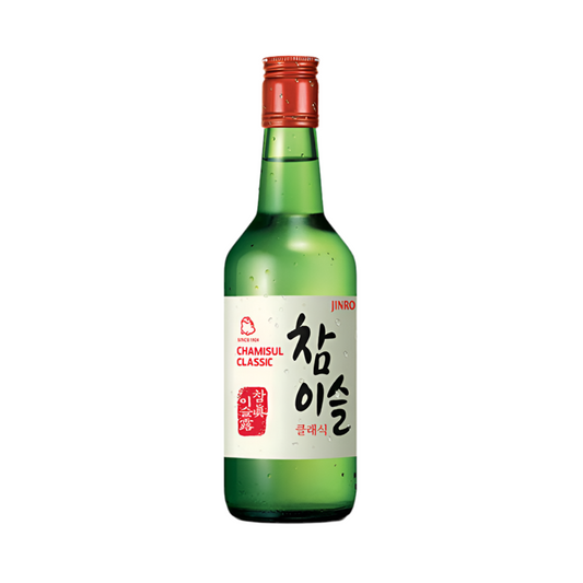 真露烧酒 jinro chamisul 350ml