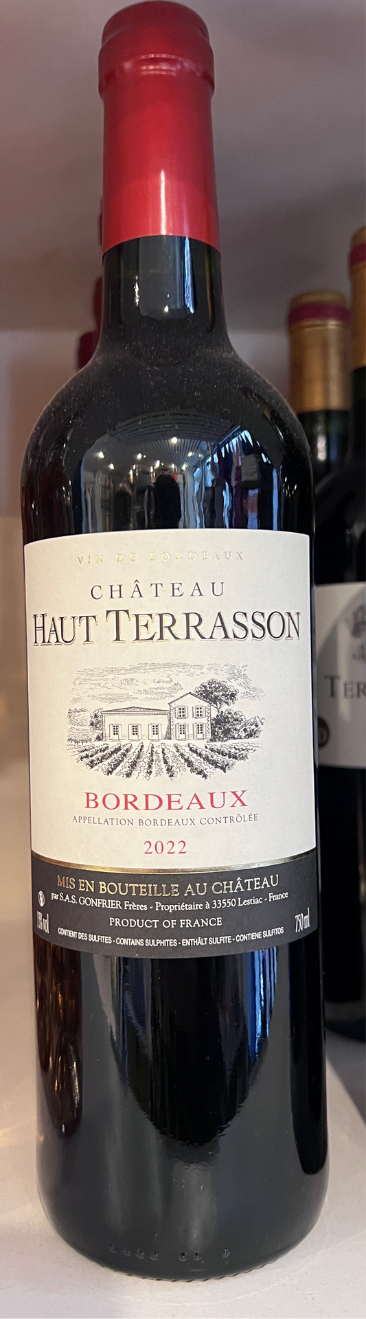 Chateaux haut terrasson rge 75cl