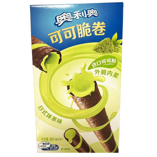 奥利奥 可可脆卷 日式抹茶味