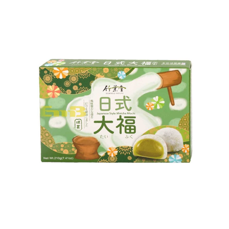 竹叶堂 日式大福 抹茶味