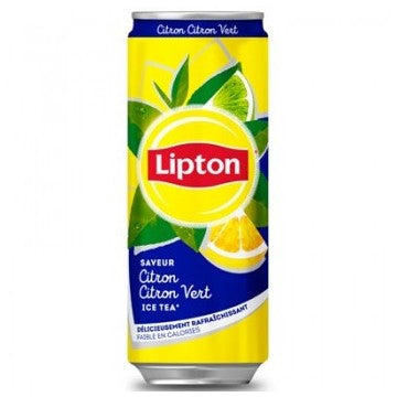 Lipton citron gazeux 33cl