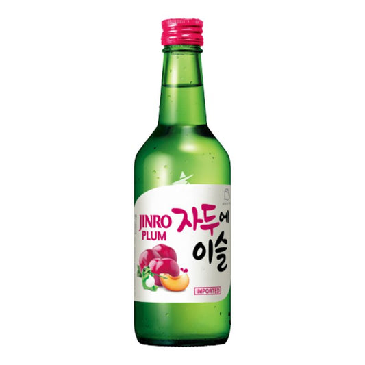 真露烧酒 jinro plum 350ml